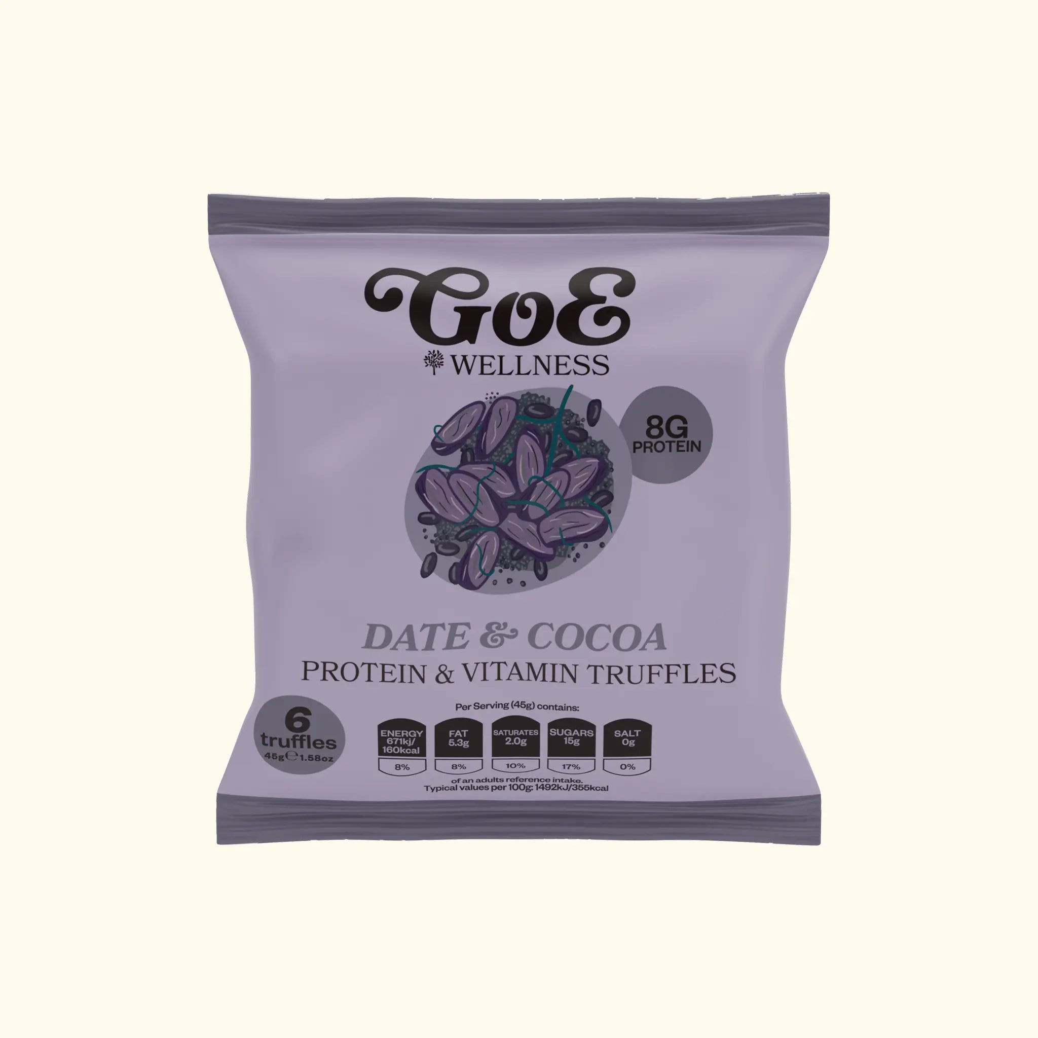 Date & Cocoa Protein Truffles GoE Wellness EU