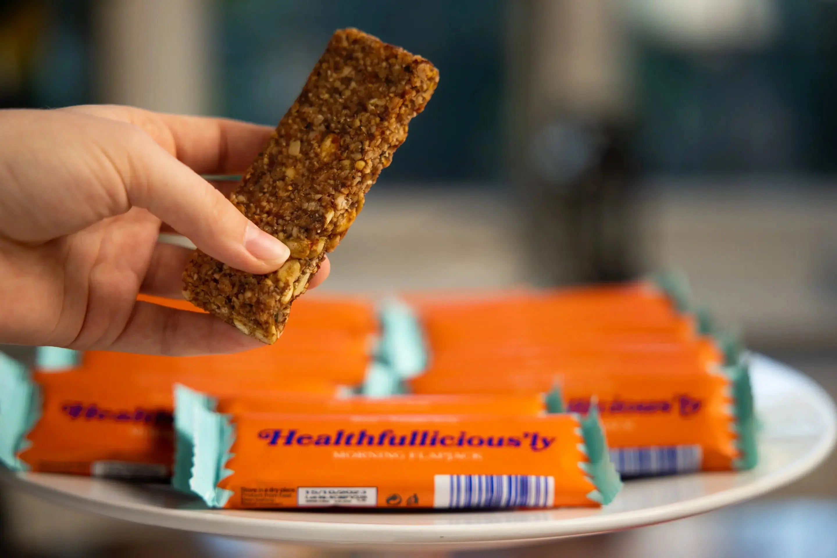 Healthfullicious'ly Morning Flapjack healthy snack bars  Store by GOE